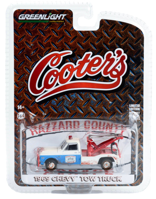 1:64 Die-Cast “Dirty” Cooter’s Tow Truck 1969 Chevy (Exclusive) Limited Edition
