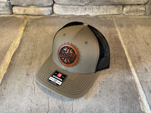 Cooter’s Garage Wrenches Leather Patch Trucker Hat