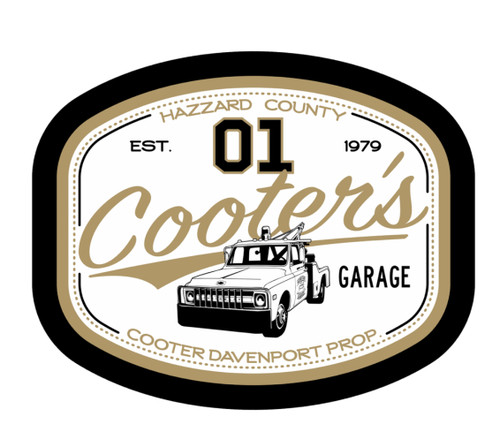 Cooter’s Garage Torque Sticker
