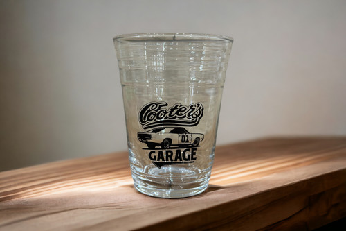 Cooter's Garage Glass Party Cup