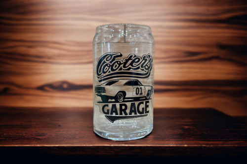 Cooter’s Garage Can Glass