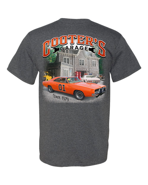 Cooter's Garage Front 23 Comfort Colors T-Shirt