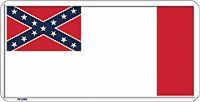 3rd Confederate Flag License Plate