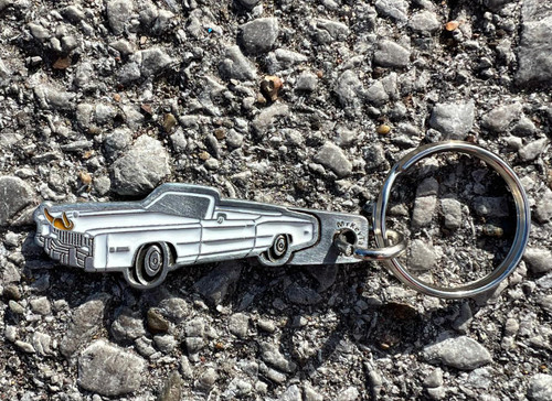 Boss Caddy Metal Keychain