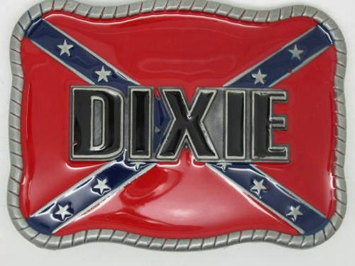 Dixie Confederate Belt Buckle