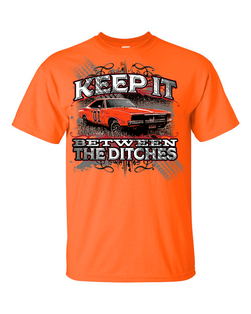 Youth  Keep It Between the Ditches T-shirt