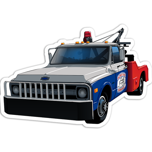 Cooter's Garage Tow Truck Hat Pin