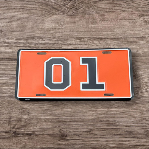 01 License Plate