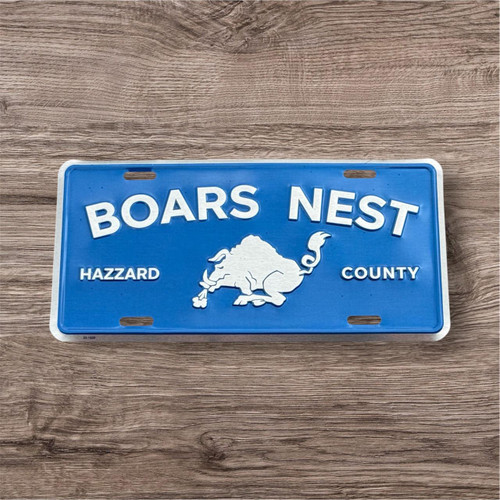 Boars Nest License Plate