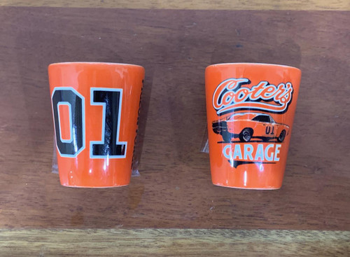 Cooter's Classic Orange Shot Glass