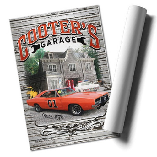 Cooter’s Garage Wall Poster 36x24