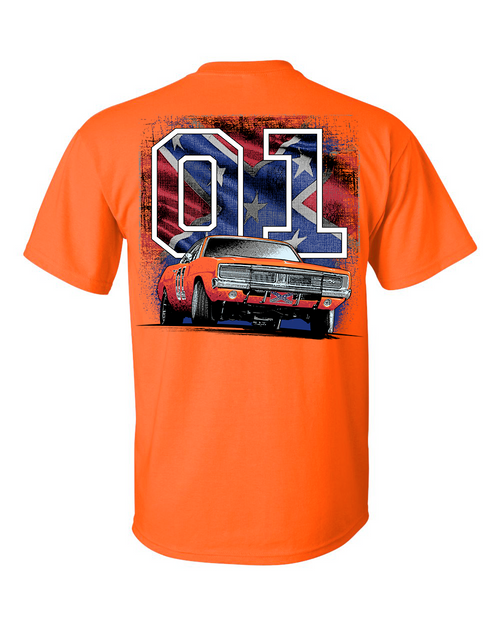 General Lee with Flag T-Shirt