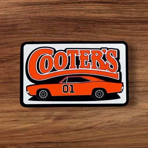 Old School General Lee Sticker