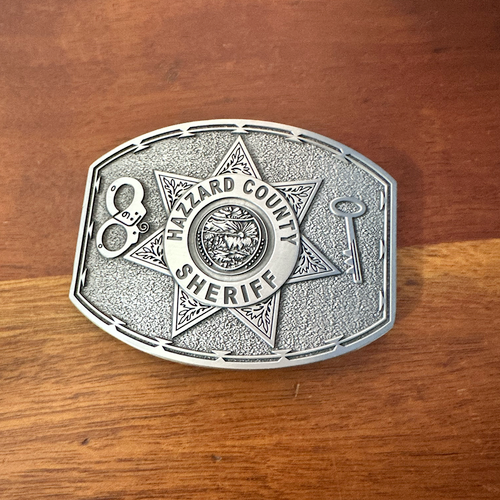 Hazzard County Sheriff Belt Buckle