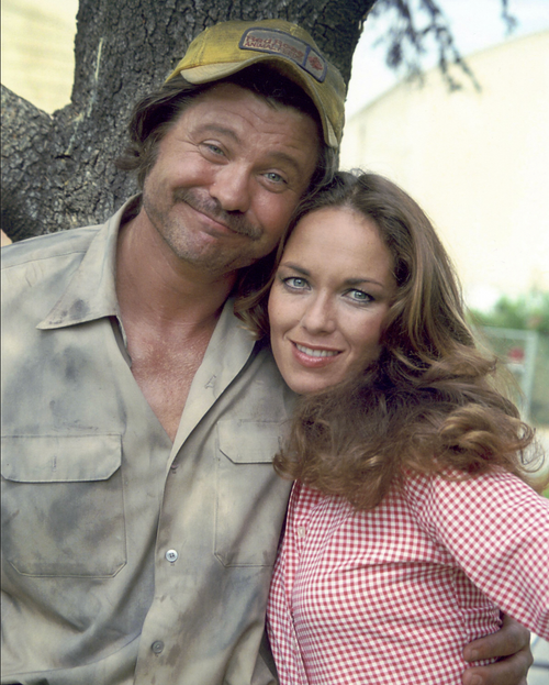 Autographed by Catherine Bach - Cooter with Daisy Photo (8x10)