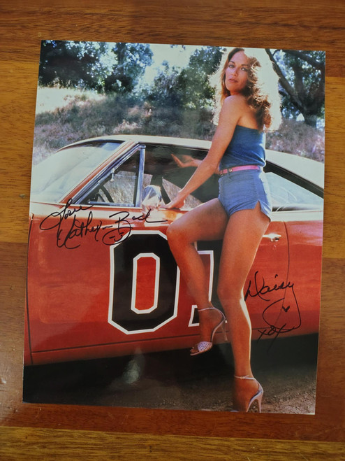Autographed by Catherine Bach - Daisy with General Lee #1