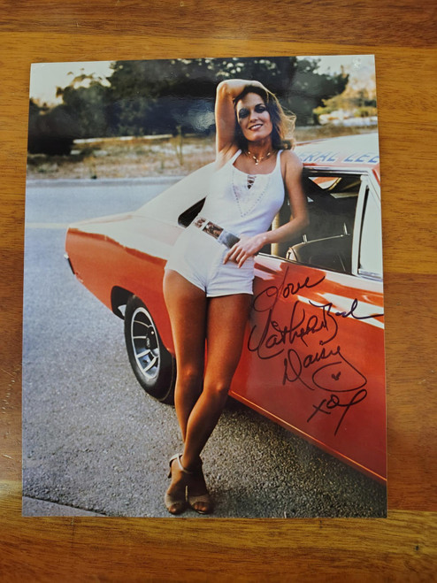 Autographed by Catherine Bach - Daisy with General Lee #2