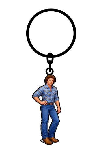 Luke Character Keychain