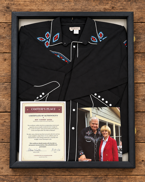 Ben Jones - Native Diamond Black Western Shirt