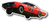 Die Cut Magnet Jumping General Lee