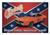 Sticker Cooter's General Lee With Rebel Flag