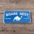 Boars Nest License Plate