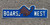 Autographed by Ben Jones - Boars Nest Street Sign (5 X 24)
