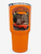 Cooter's Garage General Lee Double Insulated Tumbler 30oz -orange