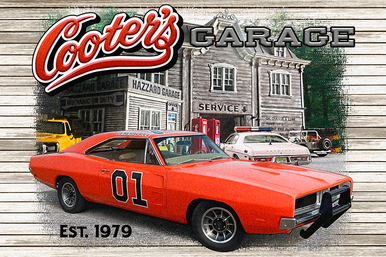 Garage Front 23 Postcard - Cooter's Place