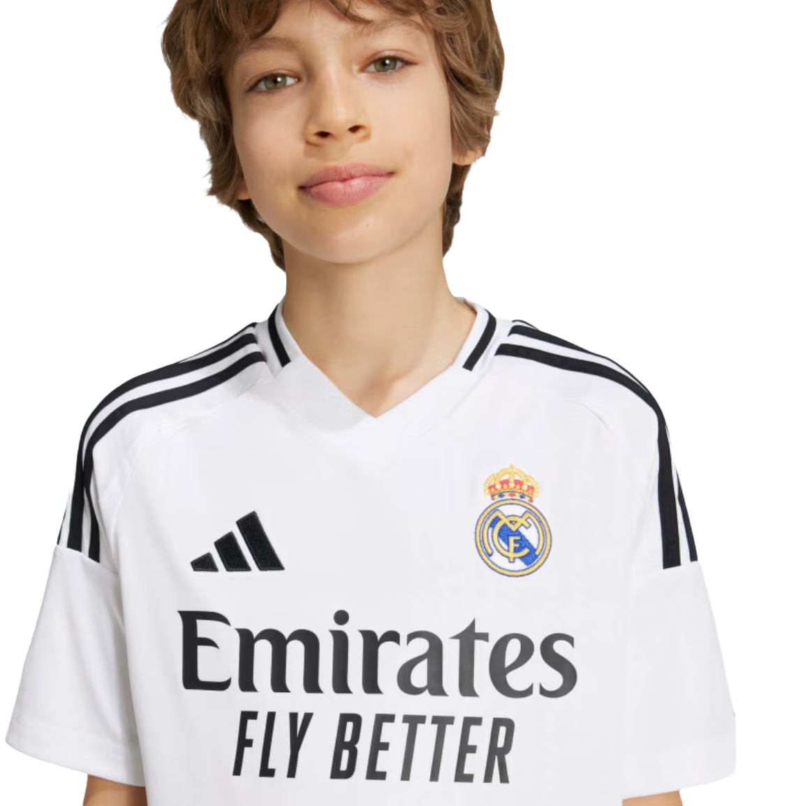 Real Madrid 24/25 Kid's Home Shirt and Shorts
