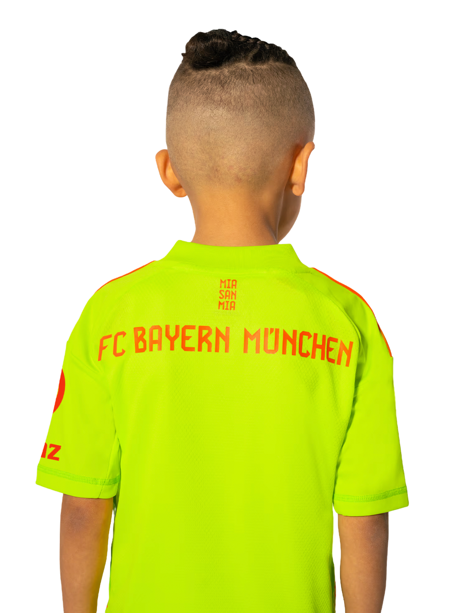 Bayern Munich 24/25 Kid's Home Goalkeeper Shirt and Shorts