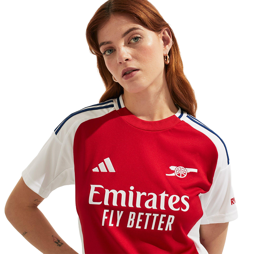 RICE #41 Arsenal 24/25 Women's Home Shirt - PL Font