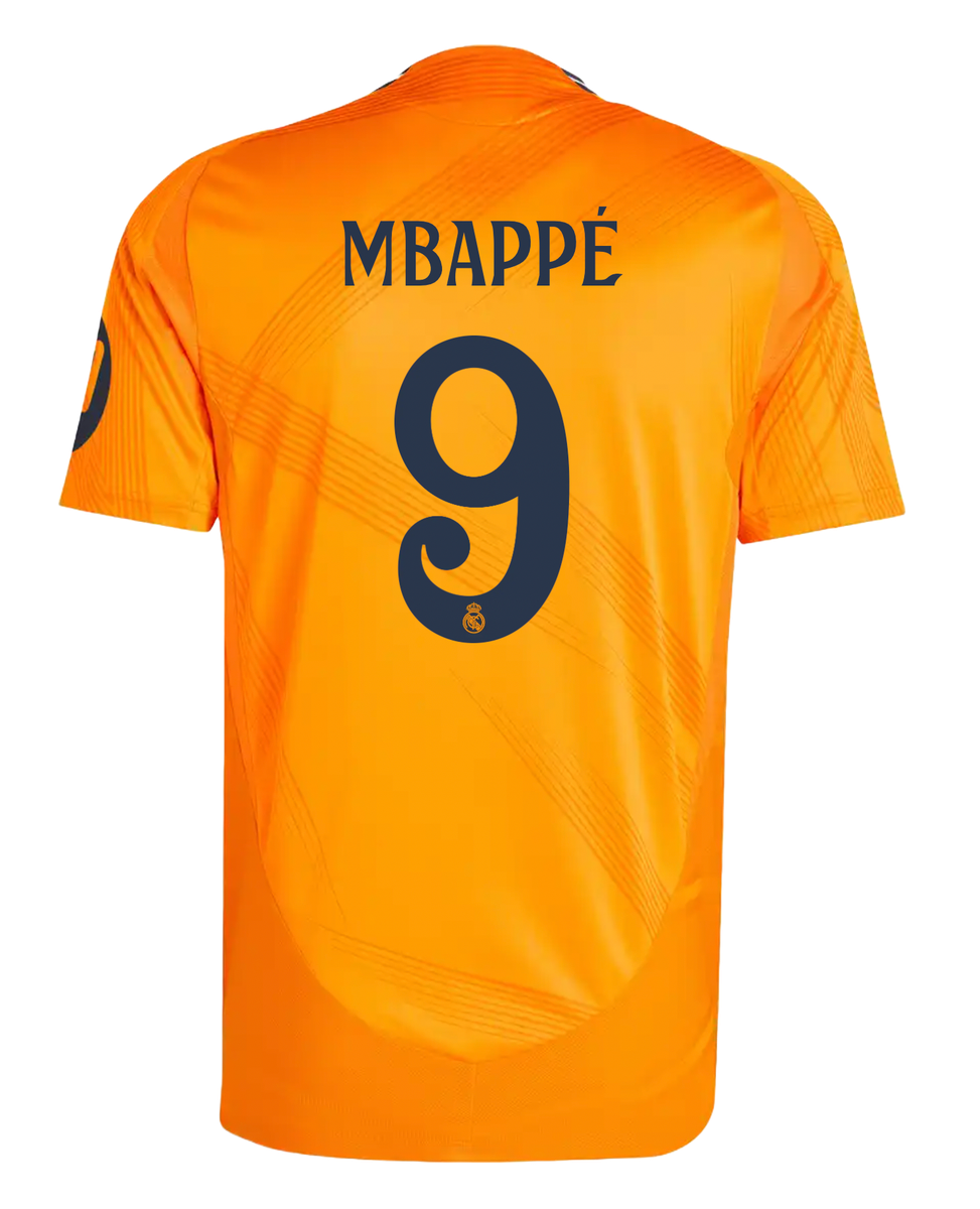 MBAPPÉ #9 Real Madrid 24/25 Authentic Men's Away Shirt