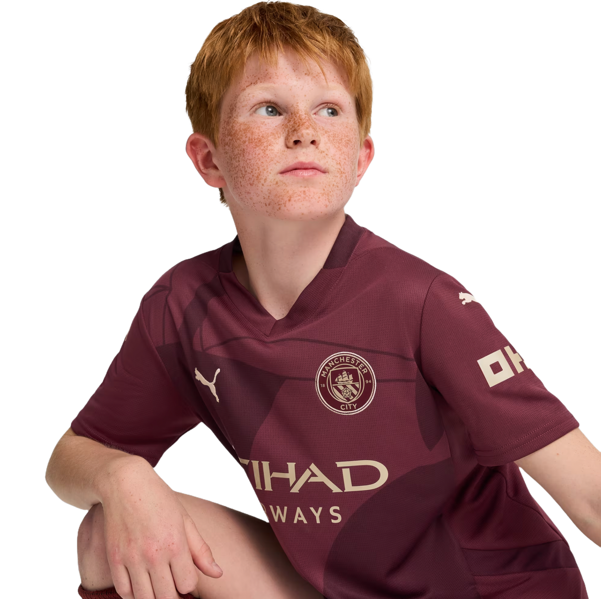 HAALAND #9 Manchester City 24/25 Kid's Third Shirt and Shorts - PL Font