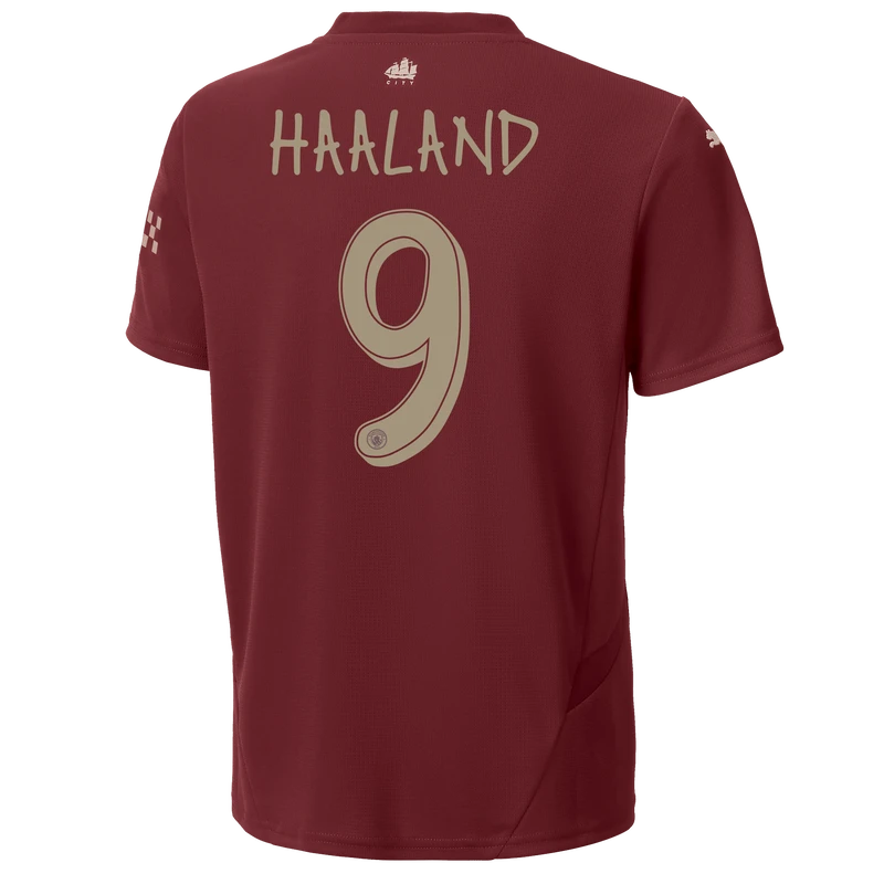HAALAND #9 Manchester City 24/25 Kid's Third Shirt and Shorts - Man City Font