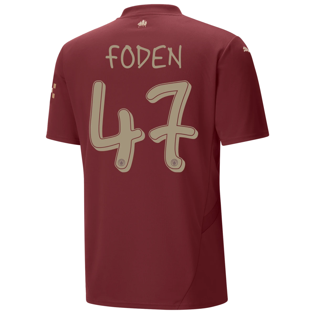 FODEN #47 Manchester City 24/25 Stadium Men's Third Shirt - Man City Font
