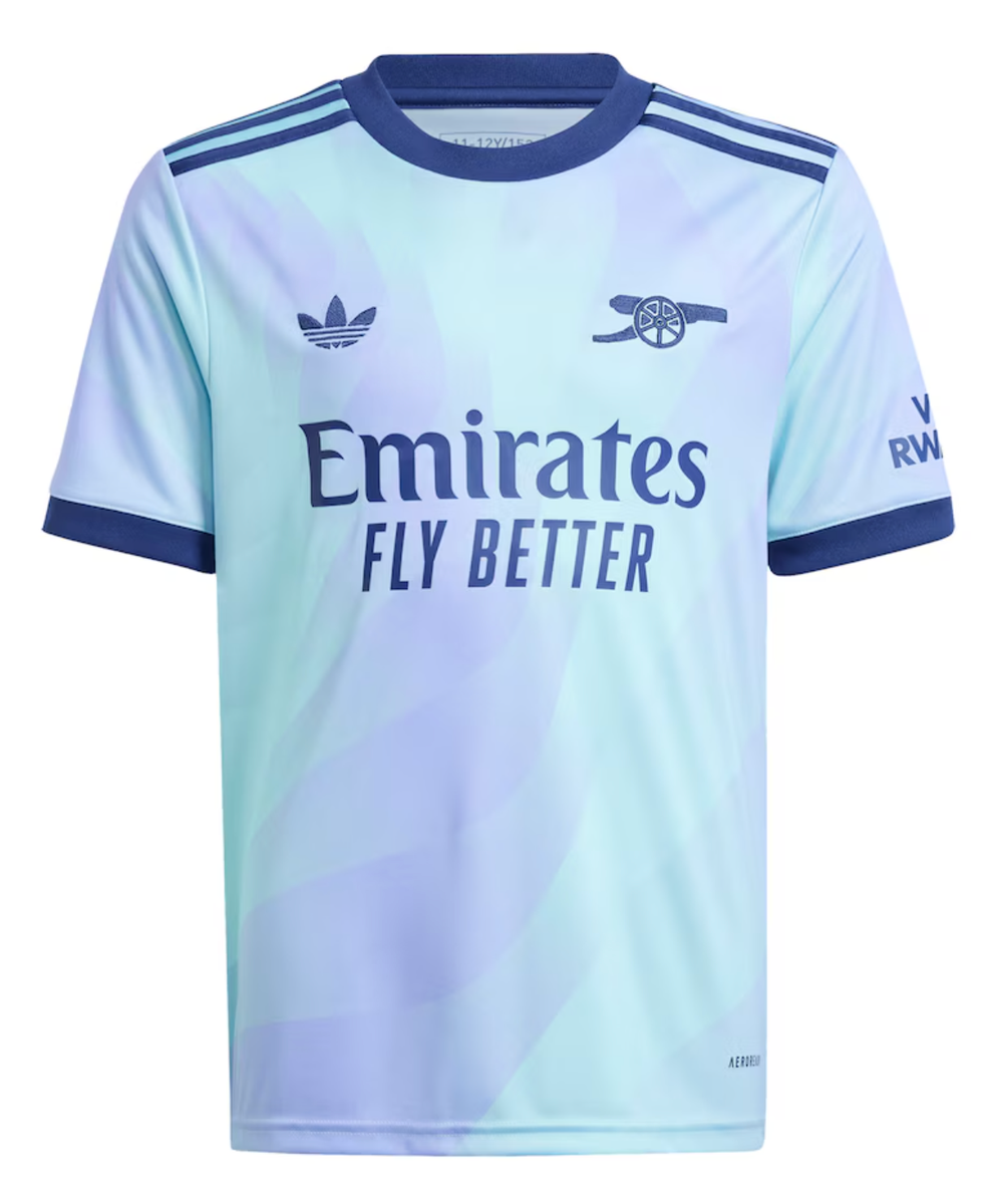Arsenal 24/25 Kid's Third Shirt and Shorts