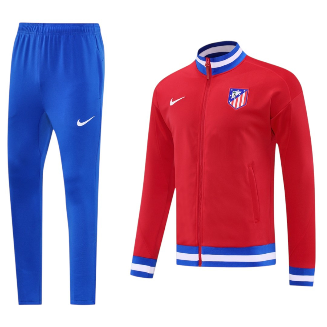 Atletico Madrid 25/26 Men's Red Long Zip Jacket