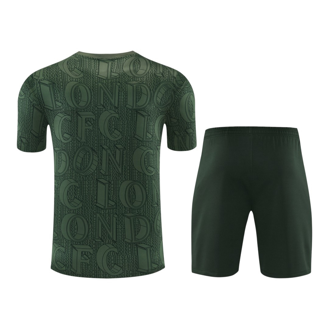 Chelsea 25/26 Men's Green Pre-Match Shirt
