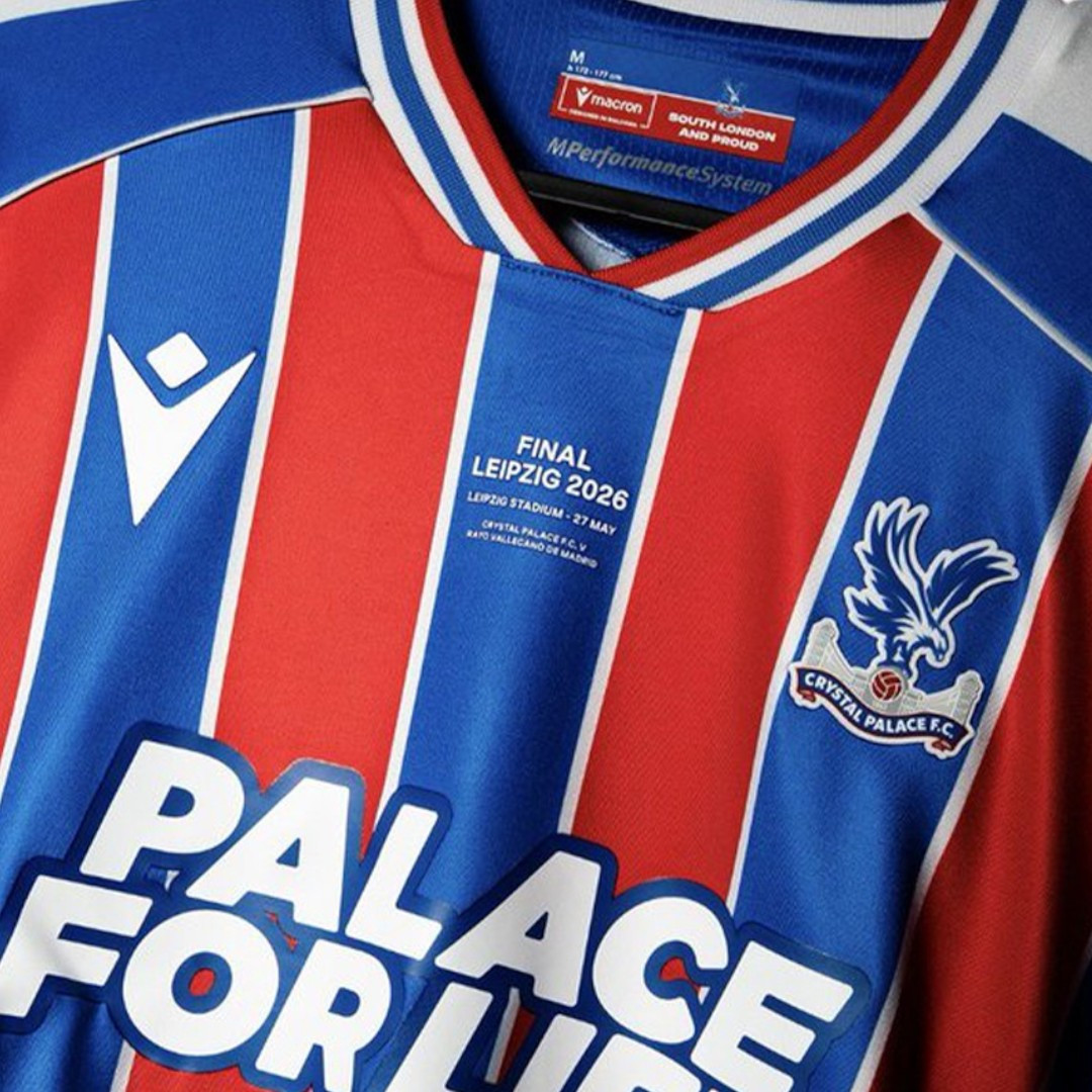 Crystal Palace 2026 UEFA Conference League Winners Shirt
