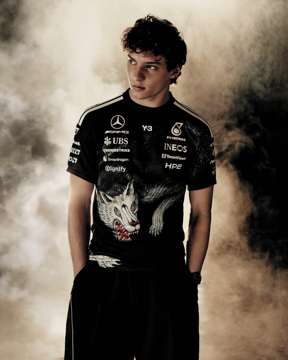 Mercedes-AMG x Y-3 2026 Full Wolf Team Driver Tee
