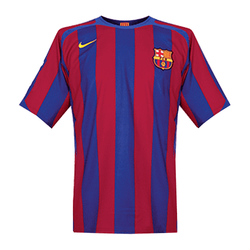 Barcelona 05/06 Men's Home Retro Shirt