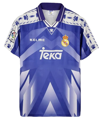 Real Madrid 96/97 Men's Away Retro Shirt