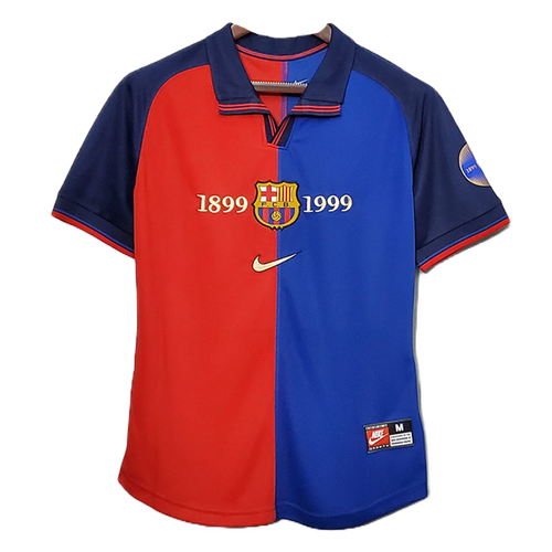 Barcelona 99/00 Men's Home Retro Shirt