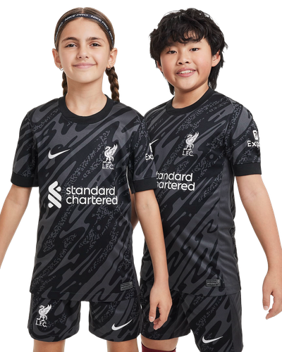 Liverpool 24/25 Kid's Home Goalkeeper Shirt and Shorts