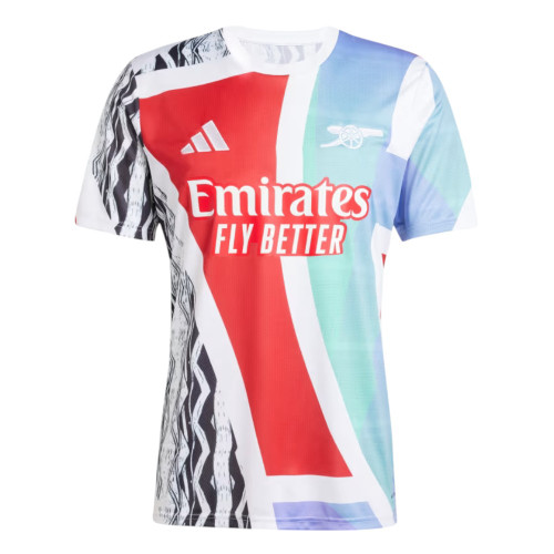 Arsenal 24/25 Men's Blue-Red Pre-Match Shirt
