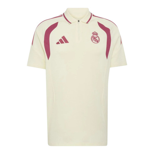 Real Madrid 26/27 Men's Beige Training Polo