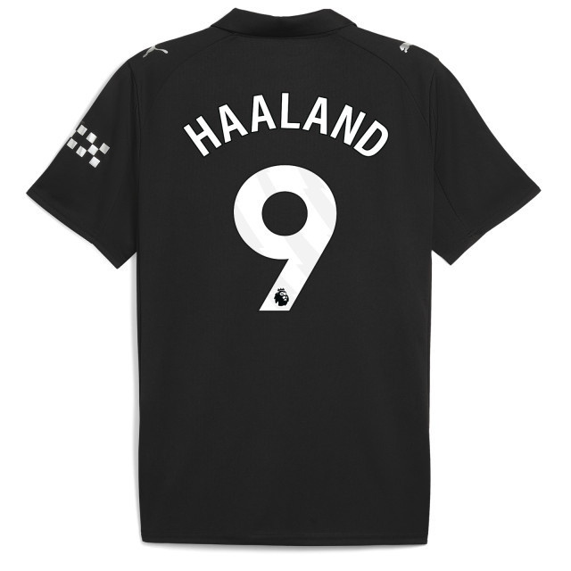 HAALAND #9 Manchester City 25/26 Kid's Away Mini-Kit - PL Font