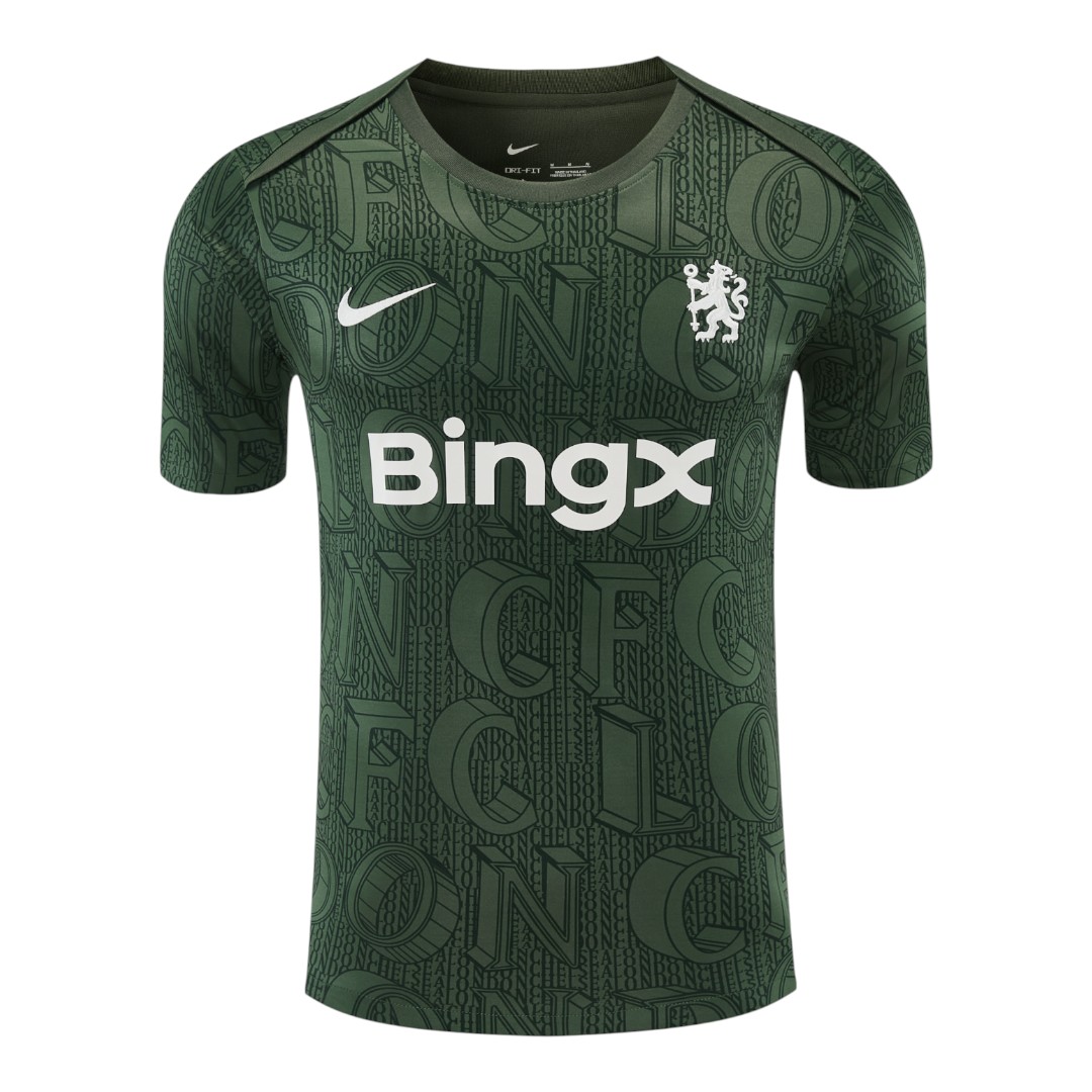 Chelsea 25/26 Men's Green Pre-Match Shirt