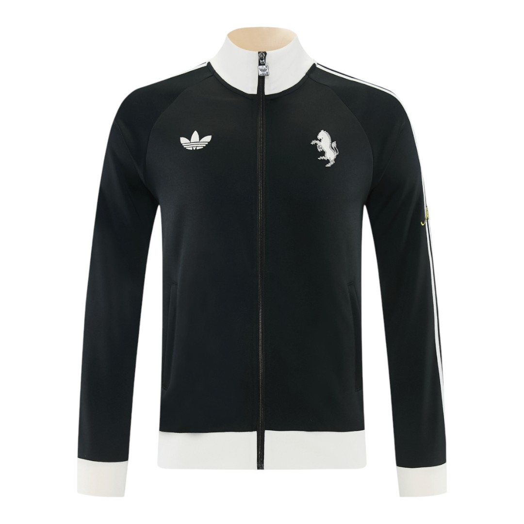 Juventus 25/26 Men's Originals Black Long Zip Jacket